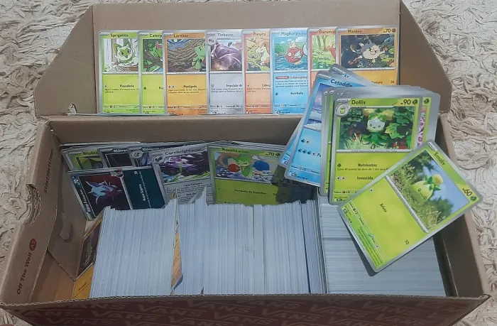 Lote de Cartas pokémon 952 Cartas originais