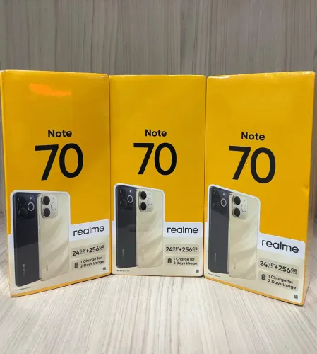 Realme note 70 4g 256gb com 8gb ram lacrado 