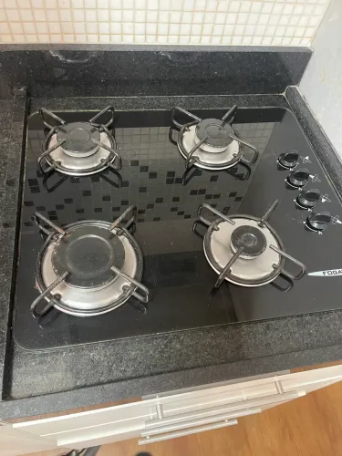 Cooktop a gás 4 bocas Fogatti