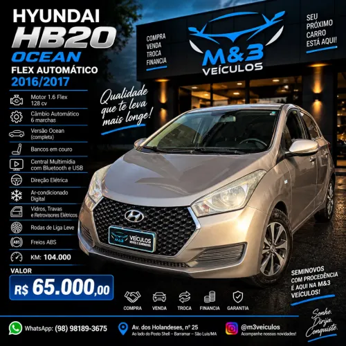 Hyundai HB20 C.style/c.plus 1.6 Flex 16V Aut. 2017