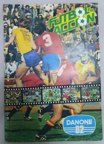 Álbum De Figurinhas Copa Do Mundo 1982 Danone Completo