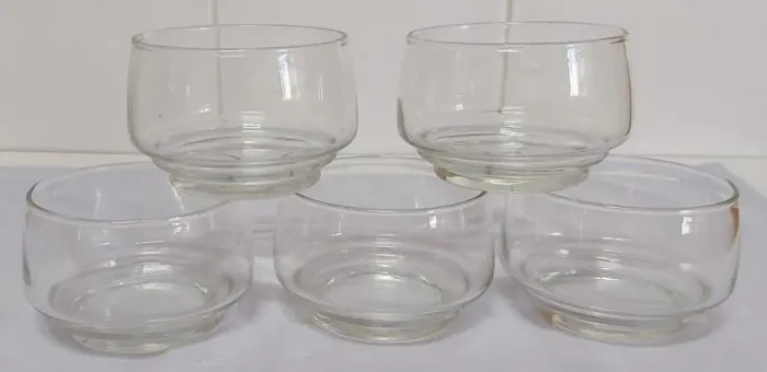 Tacinhas de sobremesa em vidro e/ou Jarra vidro transparente 600ml e/ou Jarra B reta vidro