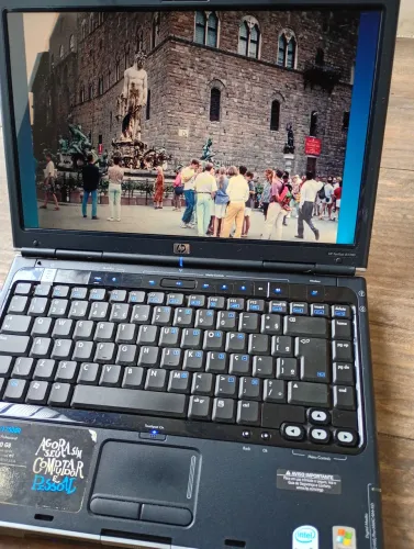 Notebook HP Pavilion dv 1000 antigo XP(funcionando)