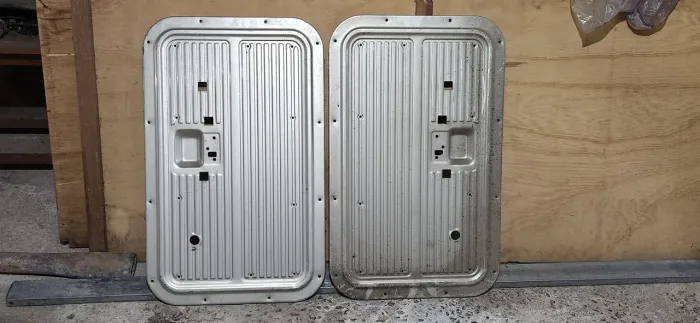 Forro porta f100 f1000 f2000 f350 f4000 f600 par de Forro de lata original 