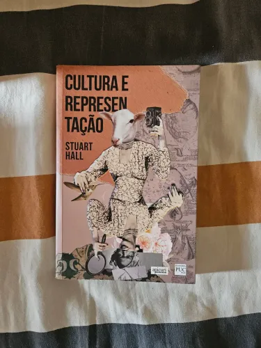 Livro Cultura e Representação - Stuart Hal (livro em bom estado)l