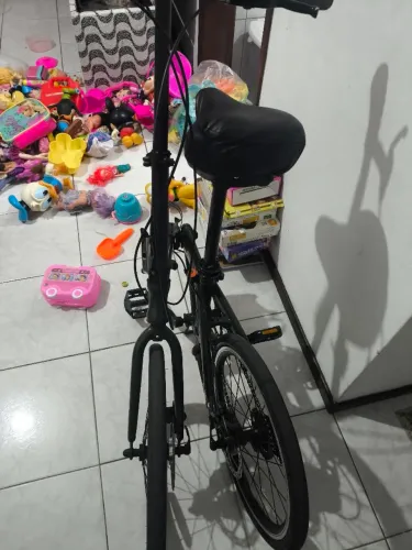 Bicicleta aro 20 dobrável 