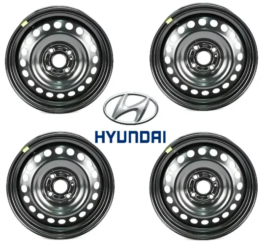 Jogo de Rodas Aro 14 Originais Hyundai HB-20_Aceito Cartão* e Troca
