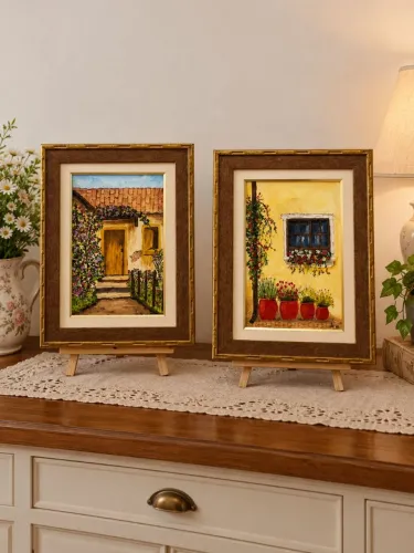 Quadros decorativos pintura original a óleo 