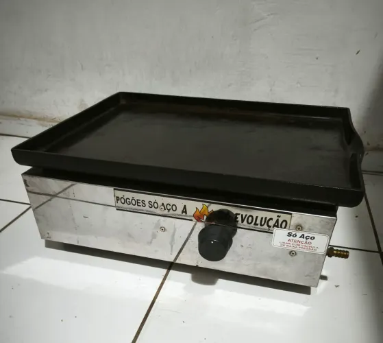 Vendo chapa de aço a gás