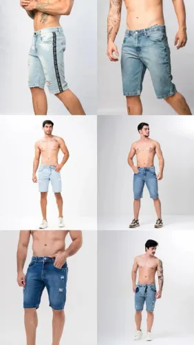 Bermuda jeans premium