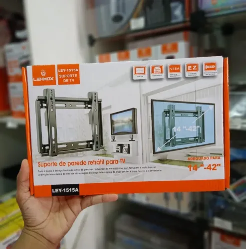Suporte pra tv retrátil 