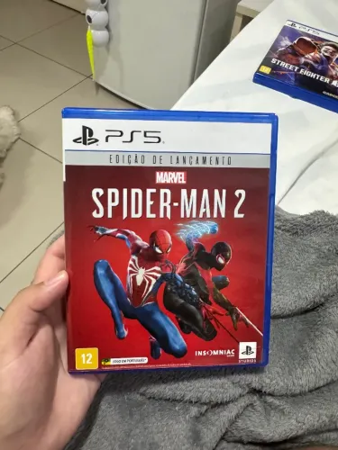 Jogo Spider Man 2 PS5 - MÍDIA FÍSICA