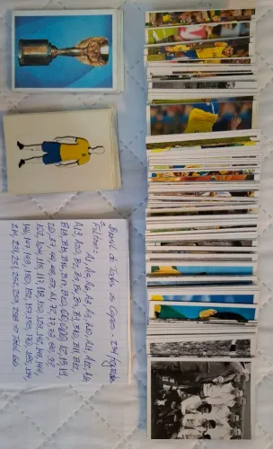 Figurinhas Álbum Brasil de Todas as Copas