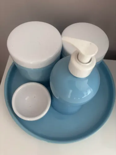 Kit de higiene de porcelana bebê