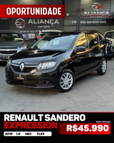 Renault Sandero Expression Flex 1.0 12V 5P 2019