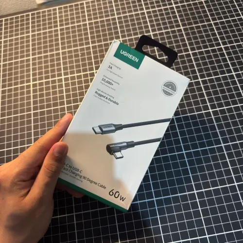 Cabo Usb-c 90 Graus 1 Metro Carregamento Rápido