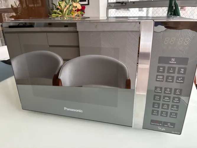 Microondas panasonic inox