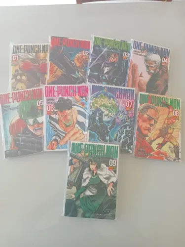 One Punch Man - Volumes 1 ao 9 (Panini)