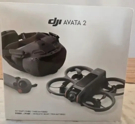 Drone Dji avatar 2 fly more como com 3 baterias 