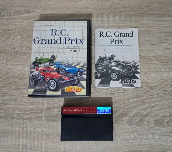 Rc grand prix completo de Master System Tec Toy