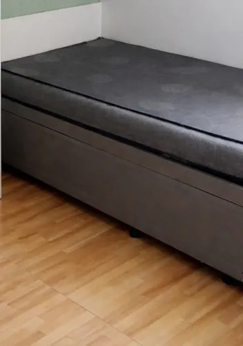 Cama box baú solteiro 