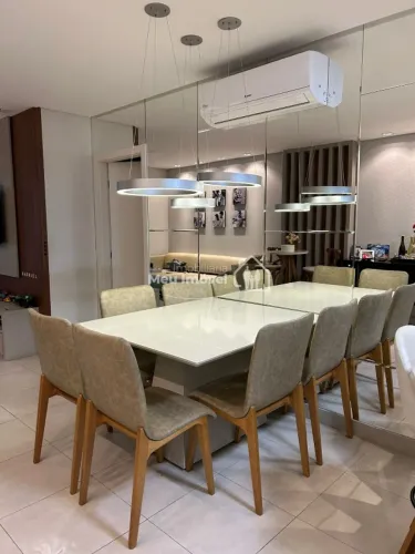 Apto finamente MOBILIADO 3 dorm ANDAR ALTO a 500m Colégio Marista em local nobre Criciúma