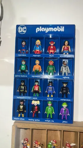 Suporte bonecos Playmobil Kinder ovo
