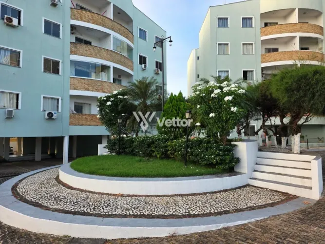 Apartamento para Alugar - Sendo 02 Quartos, 01 Suíte - 01 Vaga - 70 m² - Porto das Dunas -