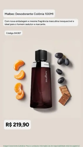 Malbec Desodorante Colônia 100Ml