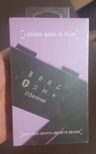 Ledger Nano S Plus | Lacrada | Importada EUA | Original | Segurança Cripto