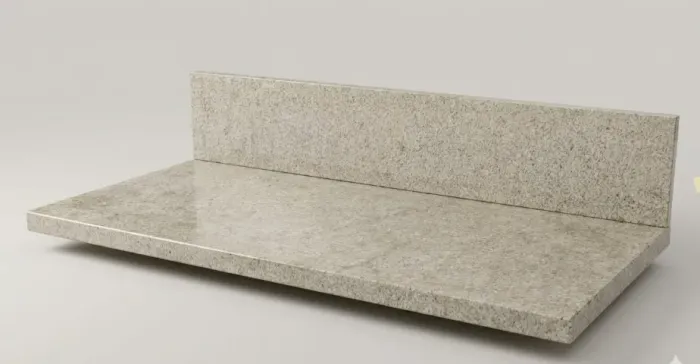 Pedra de Granito para Balcão de Cozinha + Rodapia - Ótimo Estado