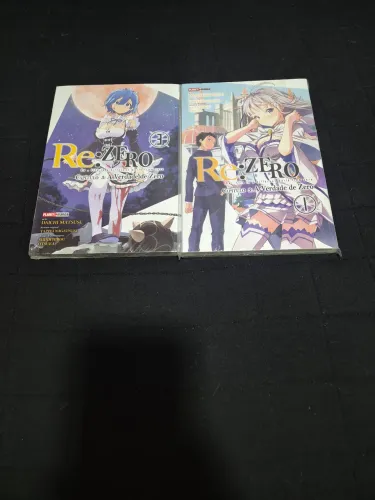 Mangá Re-zero capitulo 3 - a verdade de zero Vol.01 e Vol.03