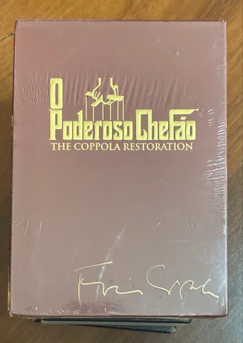 DVD BOX trilogia O Poderoso Chefão
