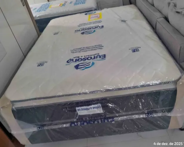 Cama de Casal nova 100% espuma