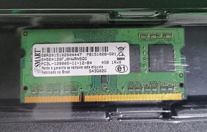 Memória RAM Notebook 4GB DDR3L 1600MHz