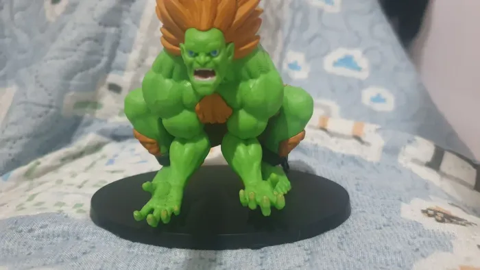 BONECO FIGURA DE AÇÃO STREET FIGHTER PLANETA DEAGOSTINI BLANKA