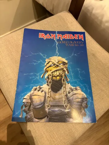 Iron Maiden World Slavery Tour 1984 UK Tour Programme