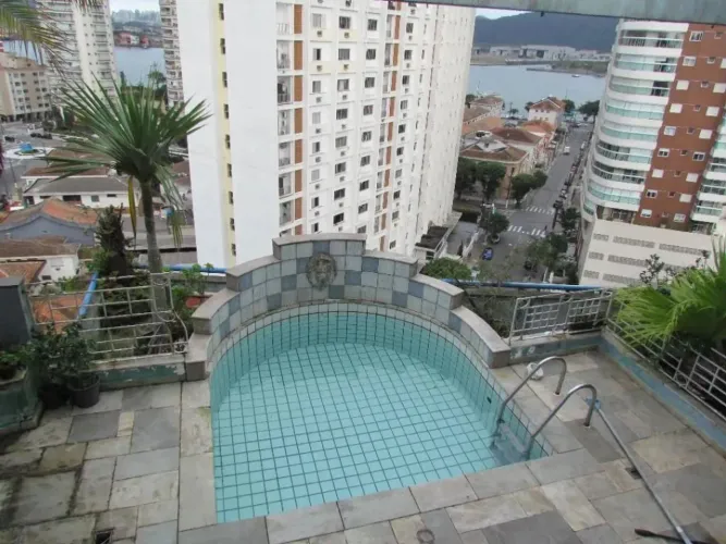 Cobertura à venda - Bairro Ponta da Praia - Santos