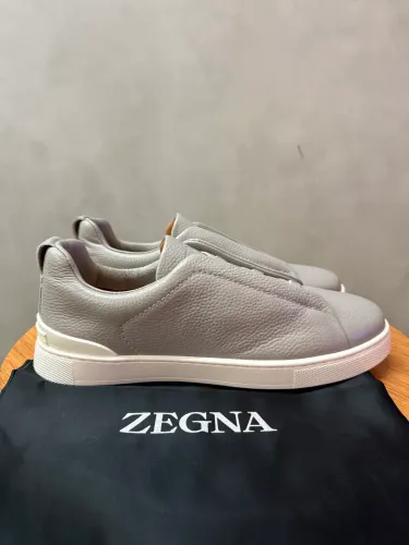 Tênis Ermenegildo Zegna triple stitch