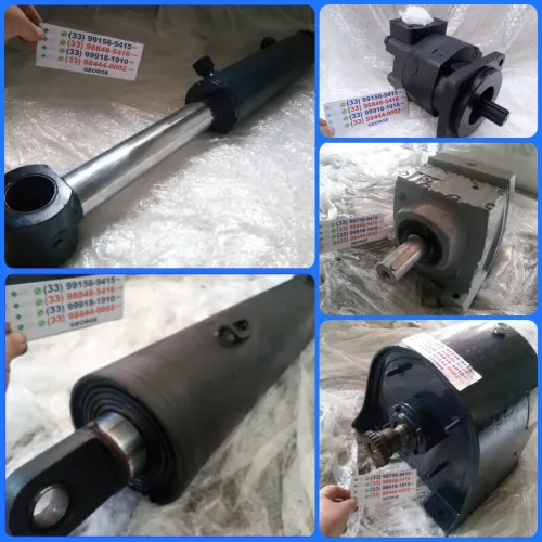REDUTOR PISTÃO HIDRÁULICO COMANDO HIDRÁULICO BOMBA HIDRÁULICA ROTATOR  GARRA FLORESTAL 