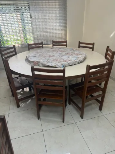 mesa de refeitorio