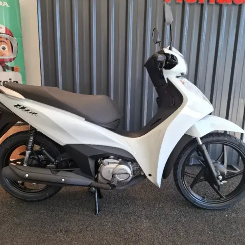 Biz 125 ES lançamento 2027 - Pneus Tubeless - Tomada USB-C - porta objetos - Financiamos