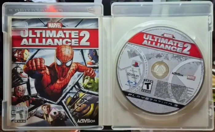 Marvel Ultimate Alliance 2 - PS3 | Com Estojo e Manual - Em perfeito estado!