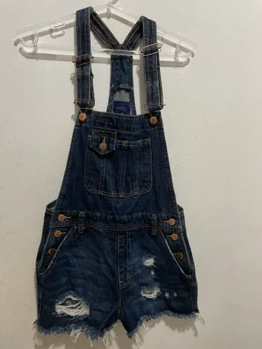 Macaquinho jeans