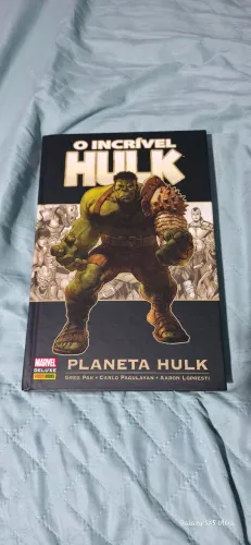 O Incrível Hulk O Planeta Hulk HQ Marvel