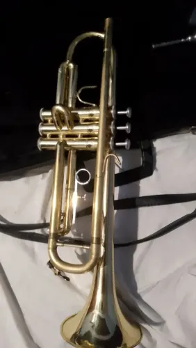 Trompete Júpiter jtr300troco num trompete cornet meu ZAP *