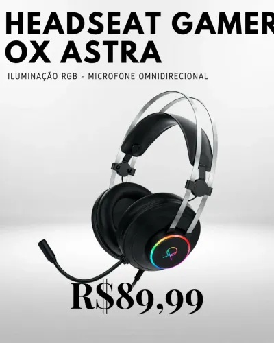 HEADSEAT GAMER OX ASTRA