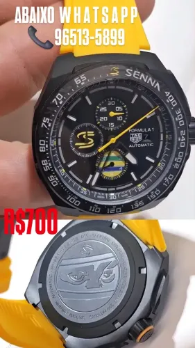 Relógio TAG HEUER FORMULA 1 SENNA AUTOMÁTICO