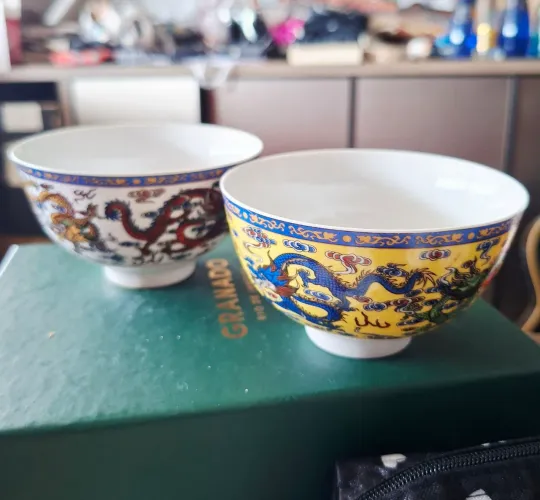Kit com dois bowls chineses 