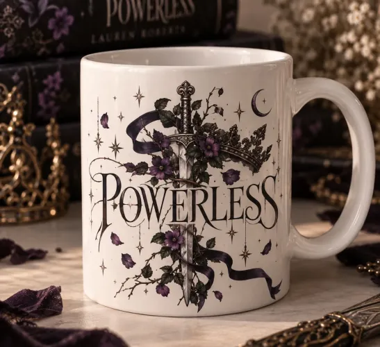 Caneca de Cerâmica - Powerless | Lauren Roberts